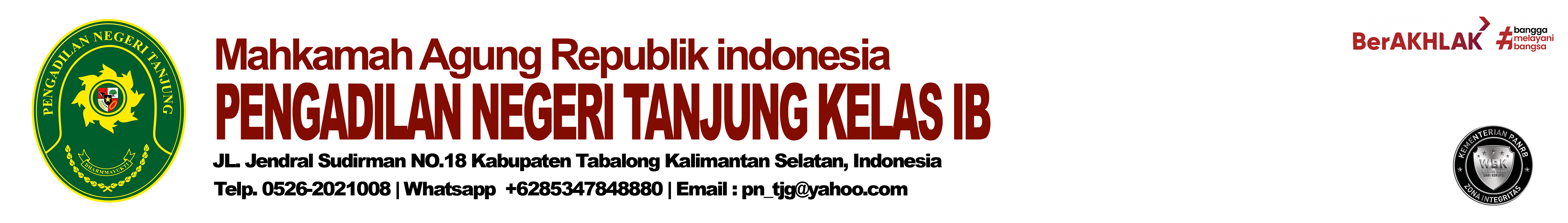 Pengadilan Negeri Tanjung Kelas IB